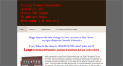 Desktop Screenshot of antiquecornercooperative.com